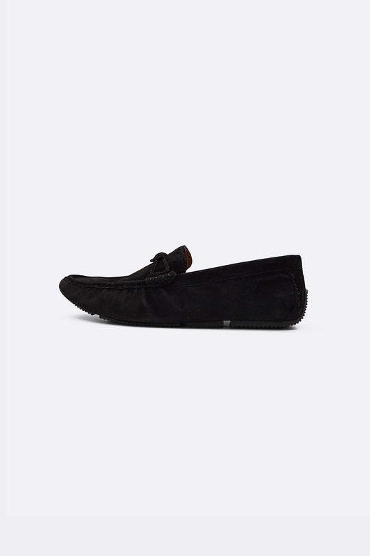 BLACK SUEDE FLEX MOCC