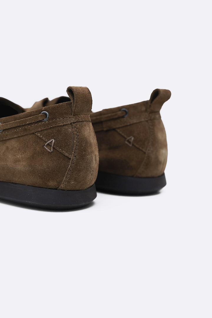SUEDE BOAT SHOES