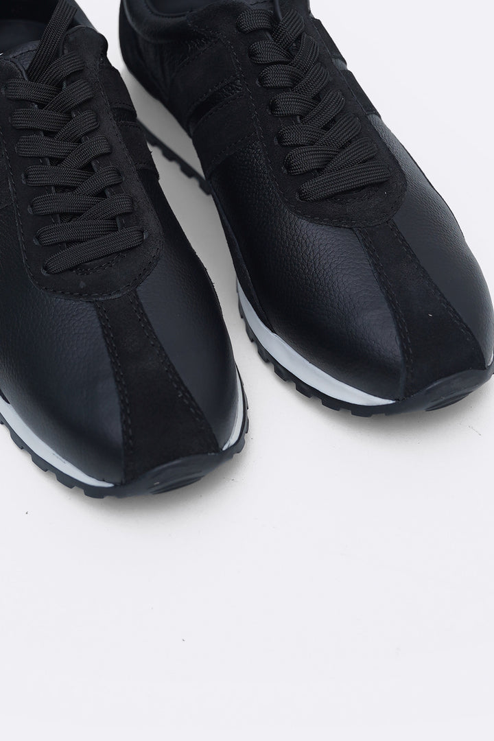 LEATHER COMBO LIFESTYLE SNEAKERS