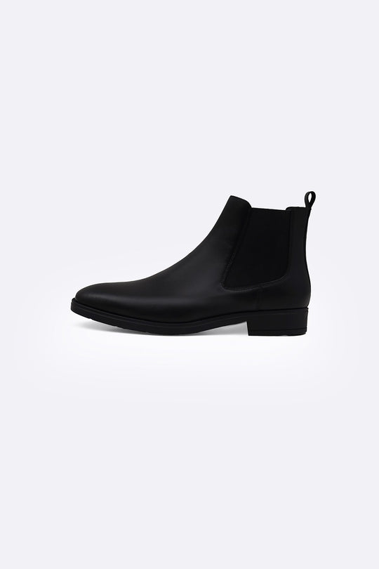 BLACK CLASSIC LEATHER CHELSEAS