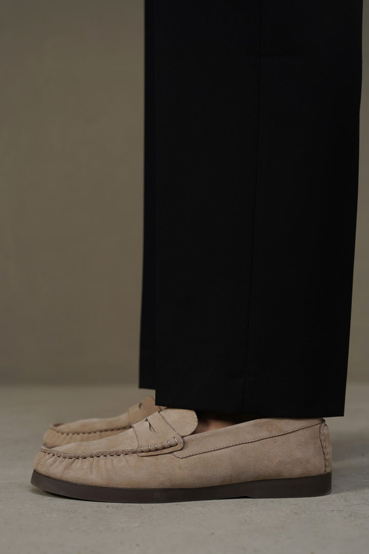GOAT SUEDE LEATHER LOAFERS