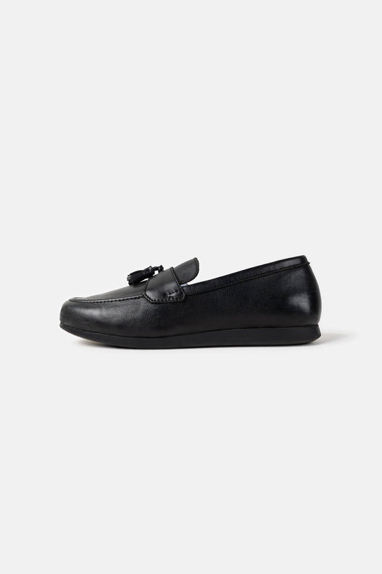 TASSEL LEATHER LOAFERS