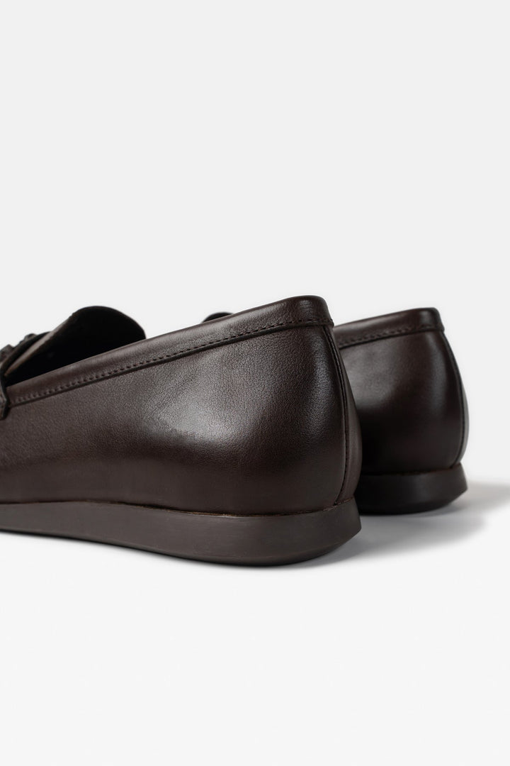 TASSEL LEATHER LOAFERS