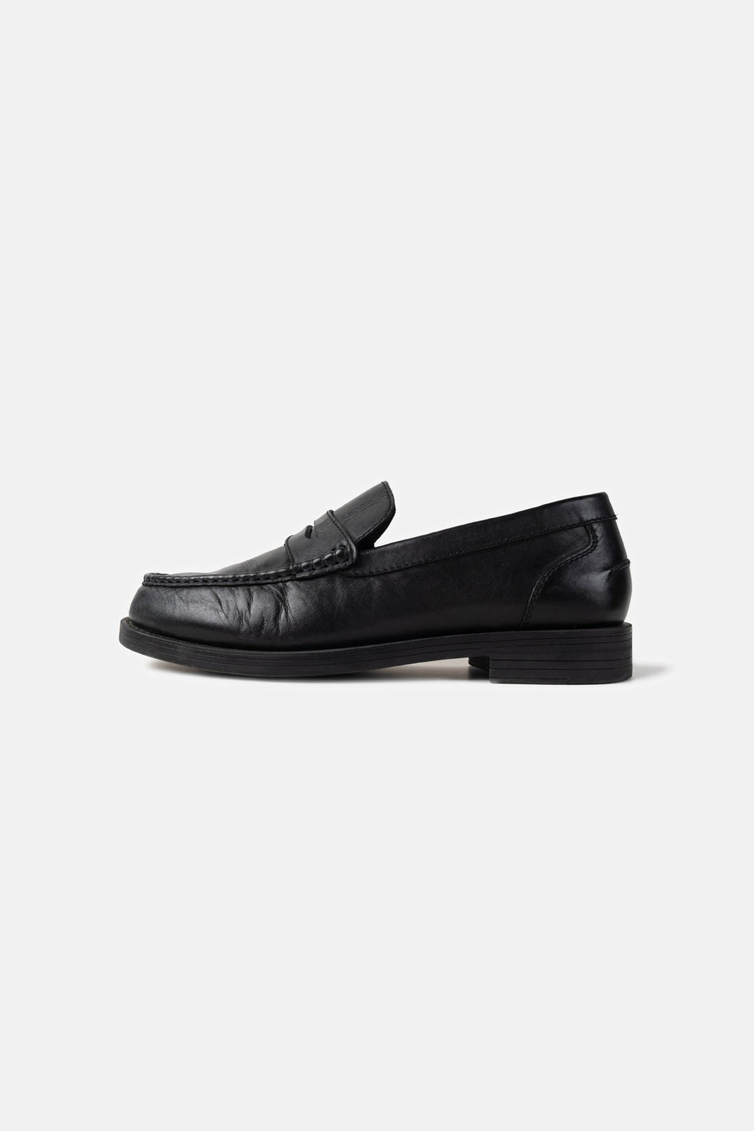 LEATHER PENNY LOAFERS