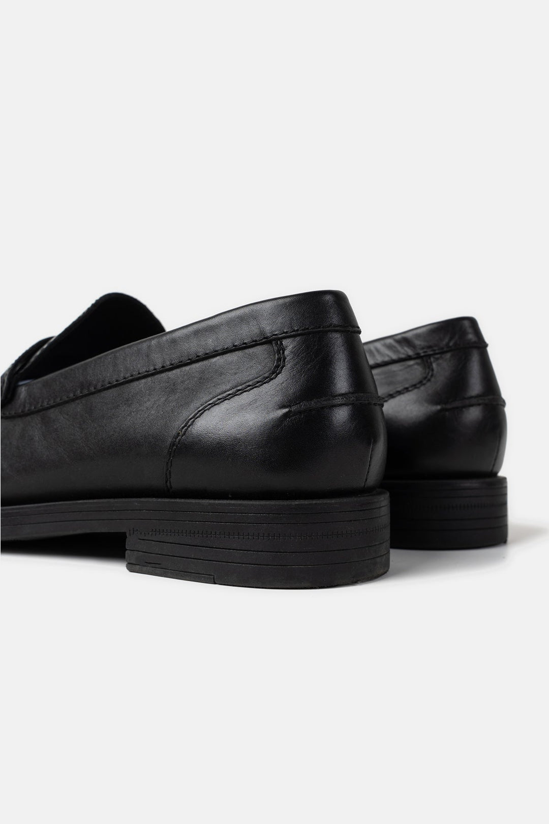 LEATHER PENNY LOAFERS