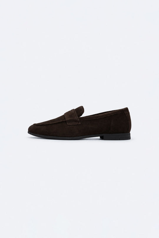 LEATHER PENNY LOAFERS