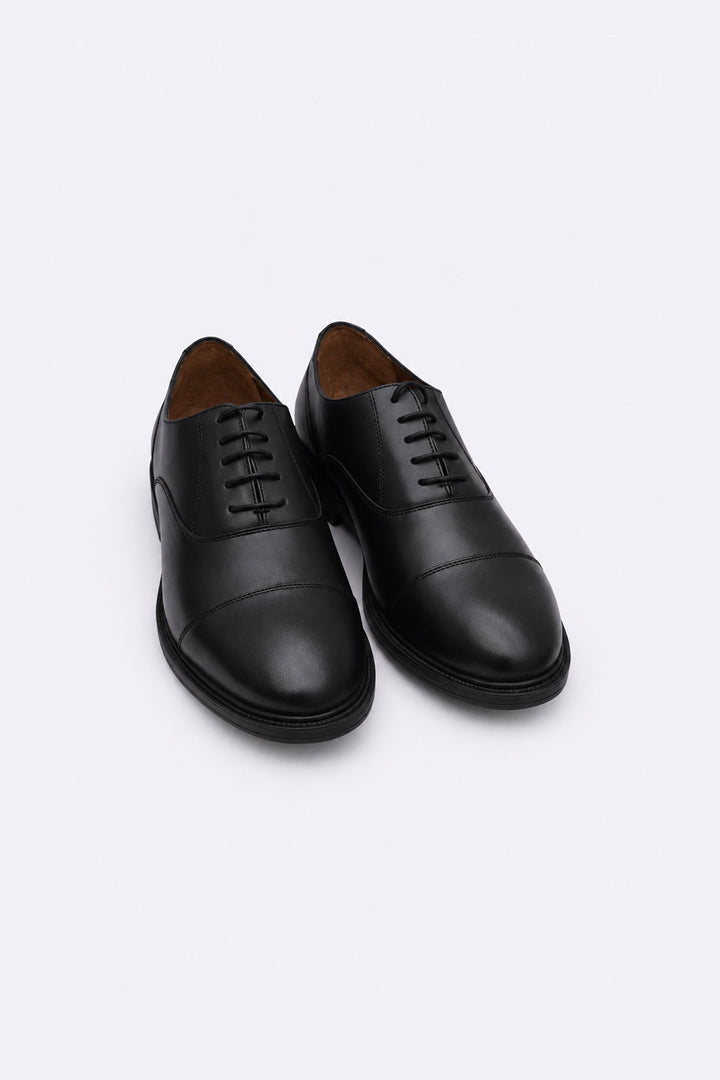 BLACK CLASSIC OXFORD SHOES