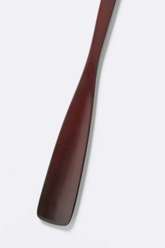 DARK BROWN WOODEN SHOEHORN