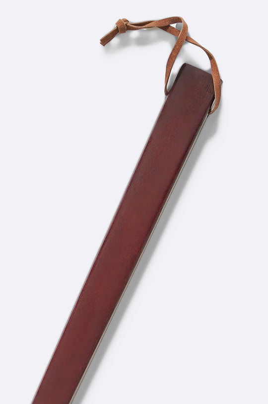 DARK BROWN WOODEN SHOEHORN