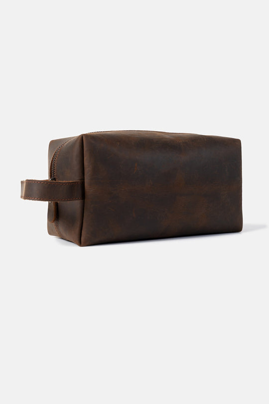 Leather travel kit