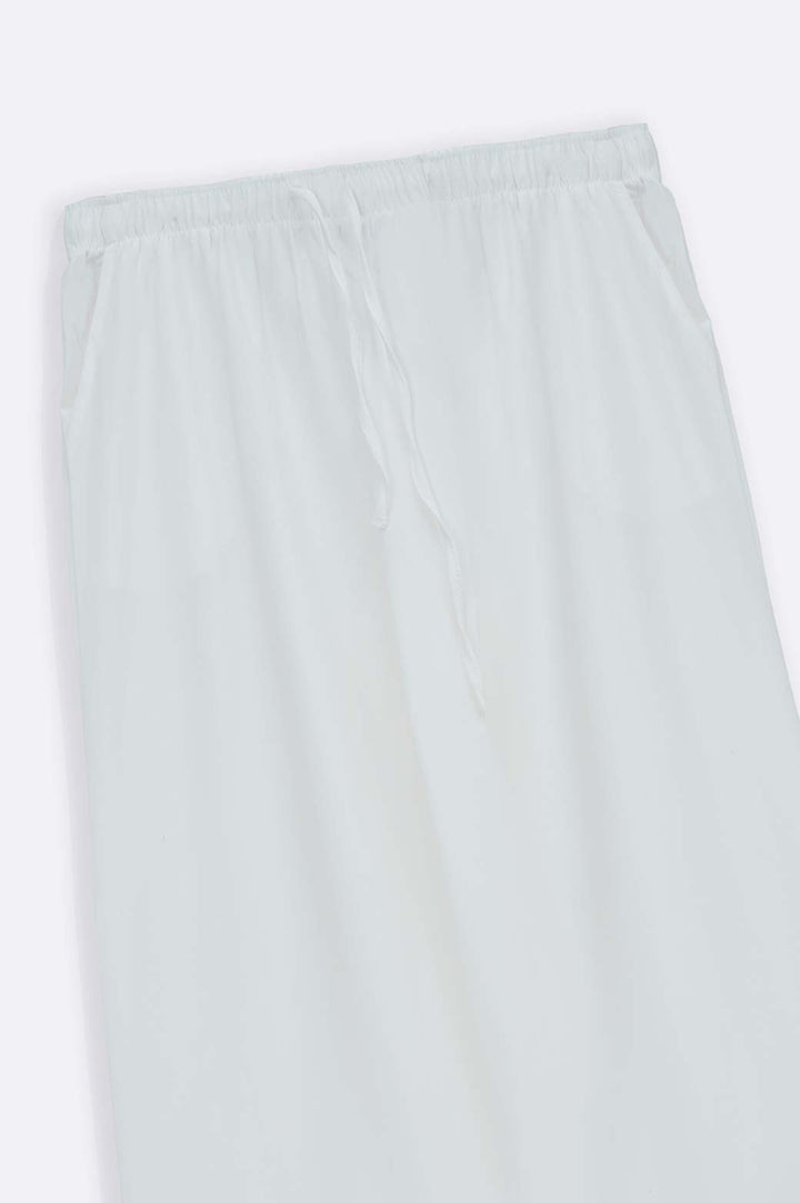 WHITE DAILYWEAR LONG PANT