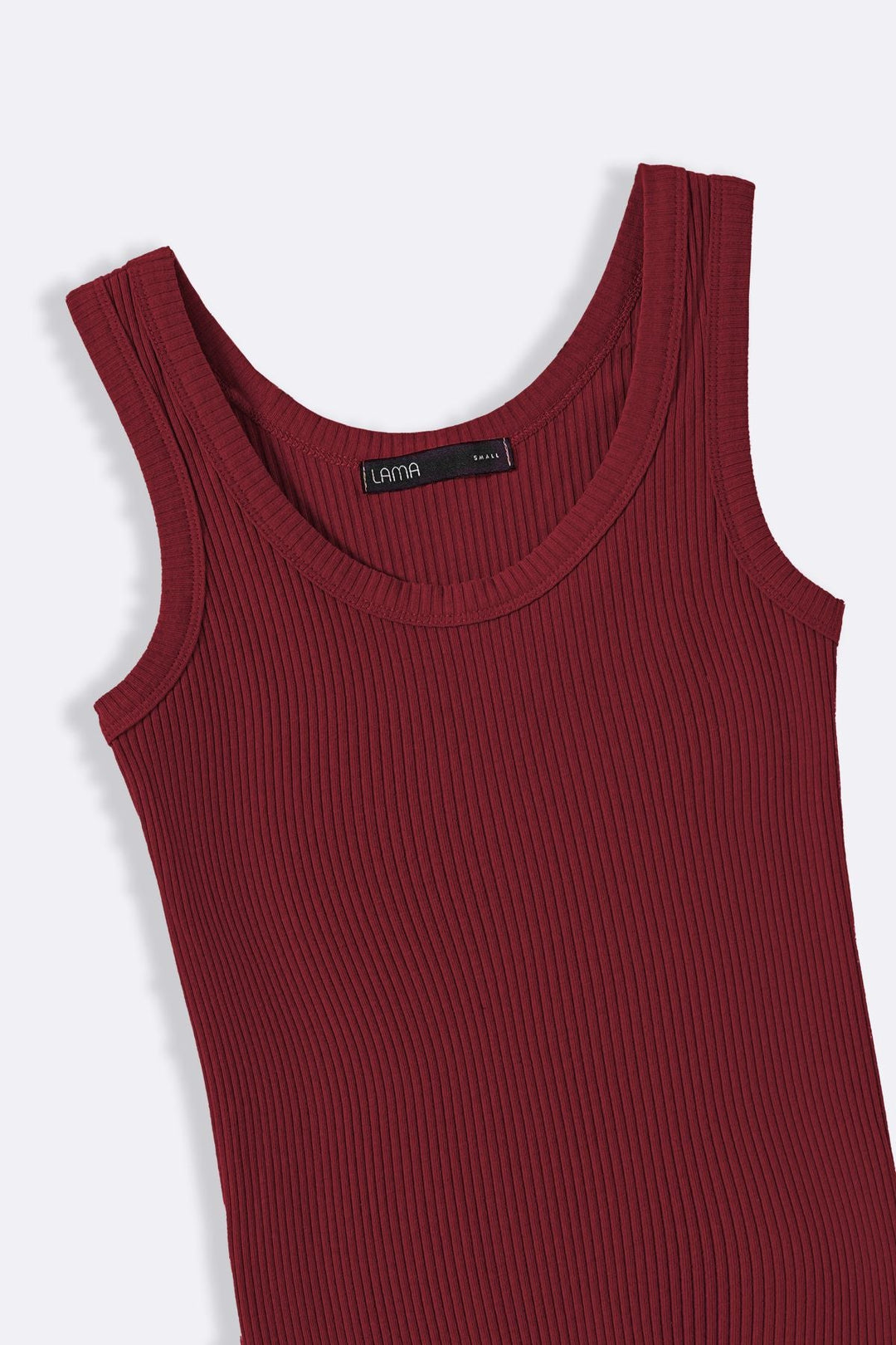 BURGUNDY BASIC TANK TOP
