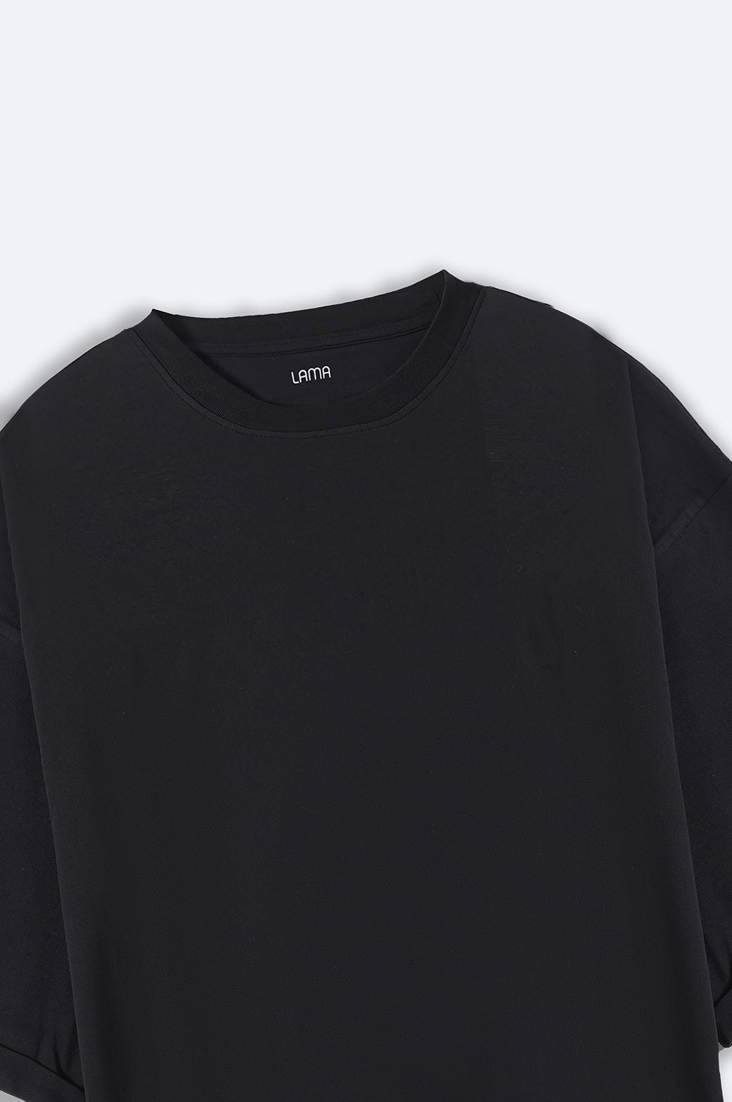 BLACK CURVE DROP T-SHIRT