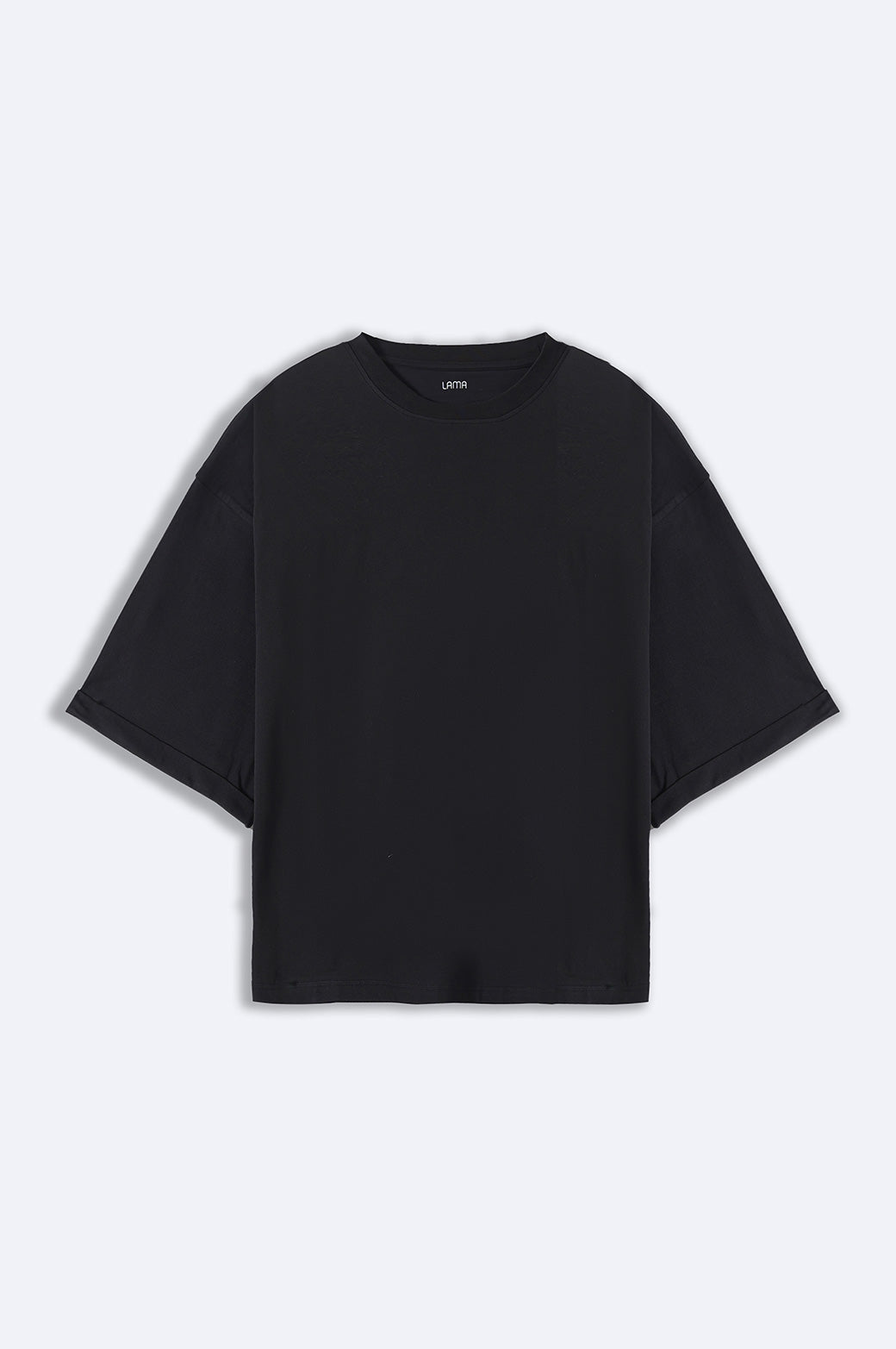 BLACK CURVE DROP T-SHIRT