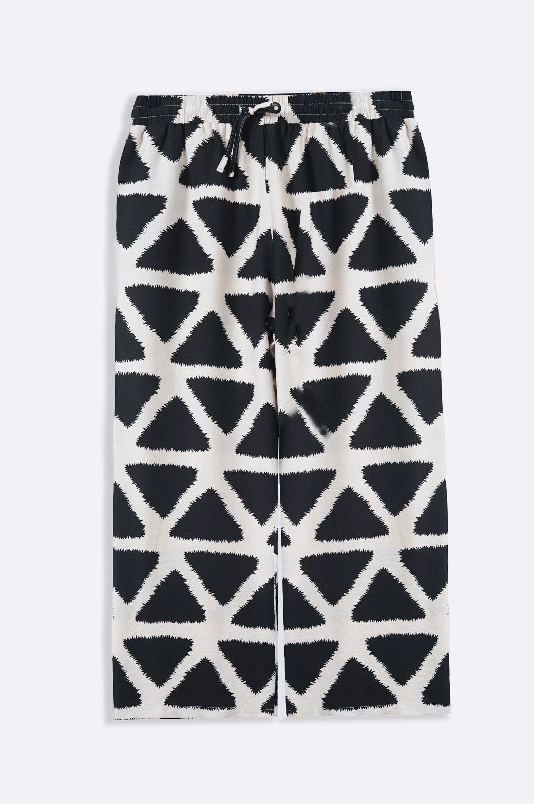 BLACK TRIPTYCH WIDE PANTS