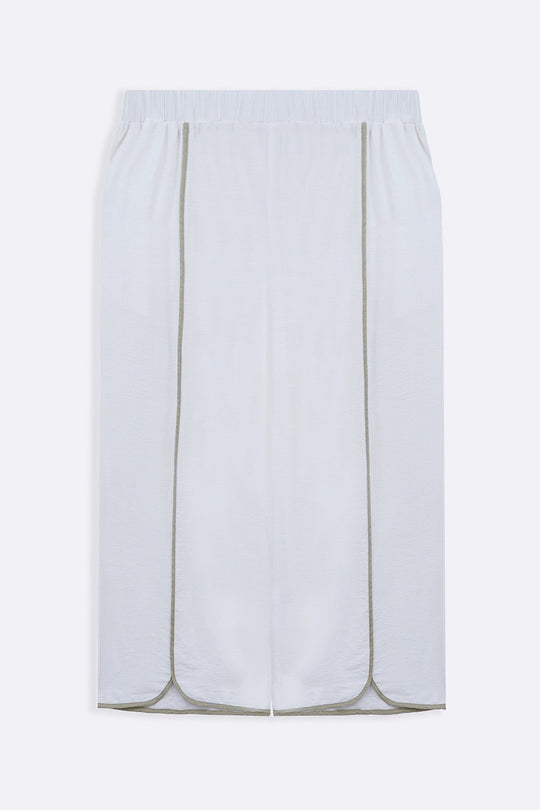 WHITE CLOVER SILKY CULOTTES