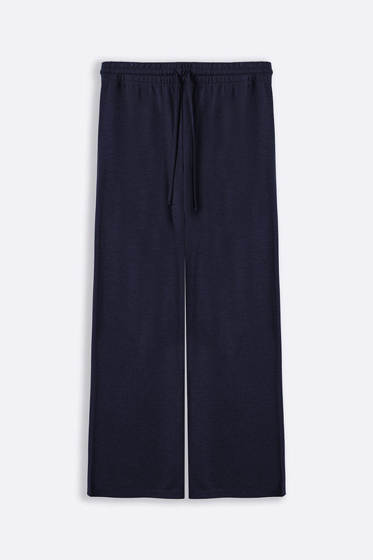 NAVY IN A CLOUD TROUSERS