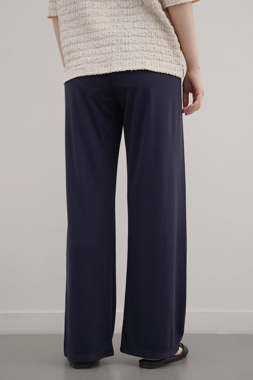NAVY IN A CLOUD TROUSERS