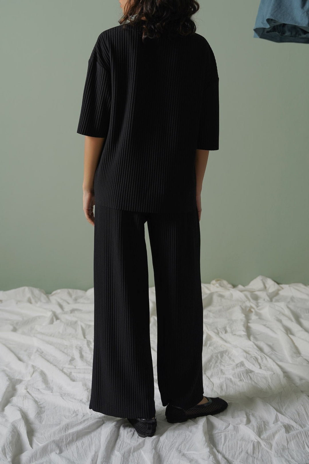 BLACK LINEA STRETCHY TROUSERS
