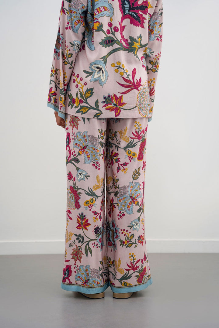 PINK BOW BLOOM PANTS