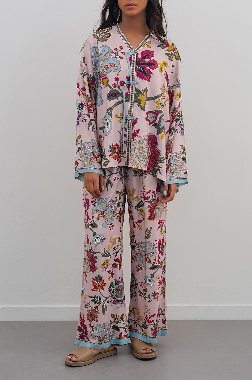 PINK BOW BLOOM PANTS