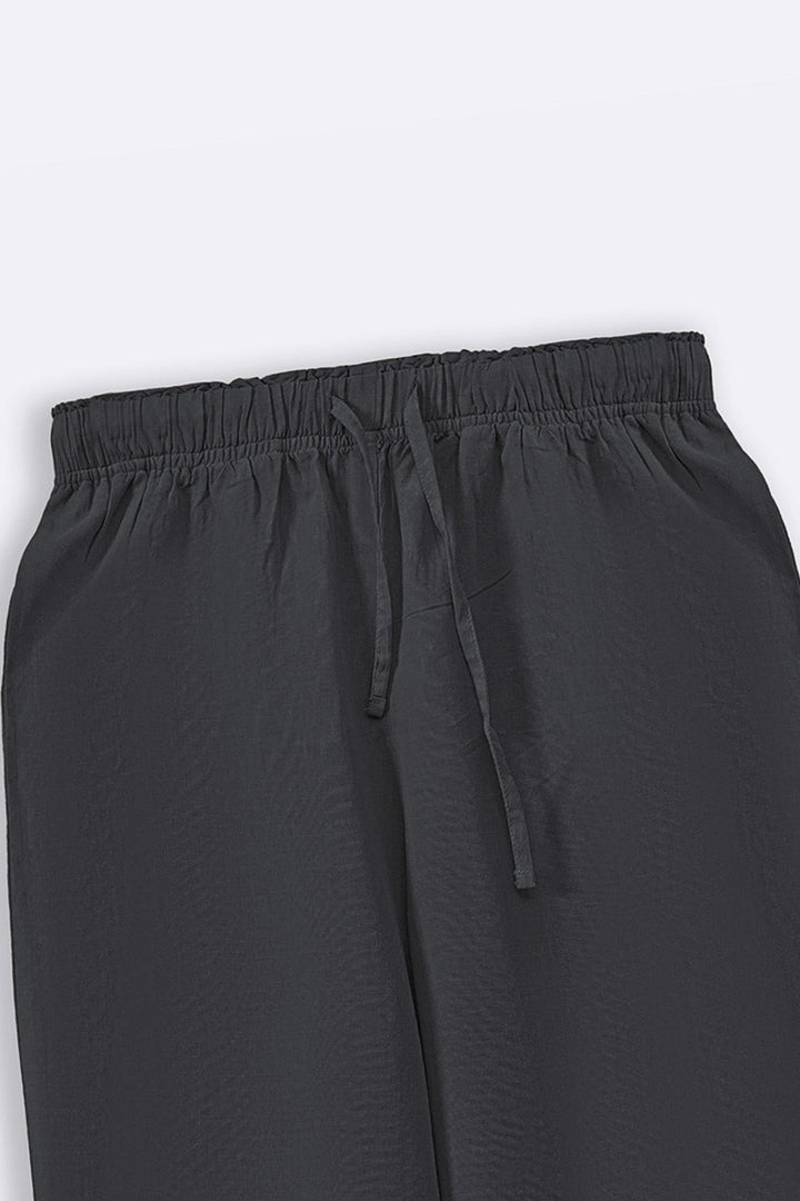 MOUSE GREY ESSENTIAL COTTON CULOTTES