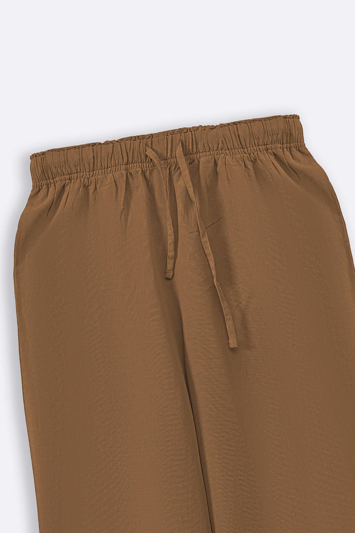 OCHRE ESSENTIAL COTTON CULOTTES
