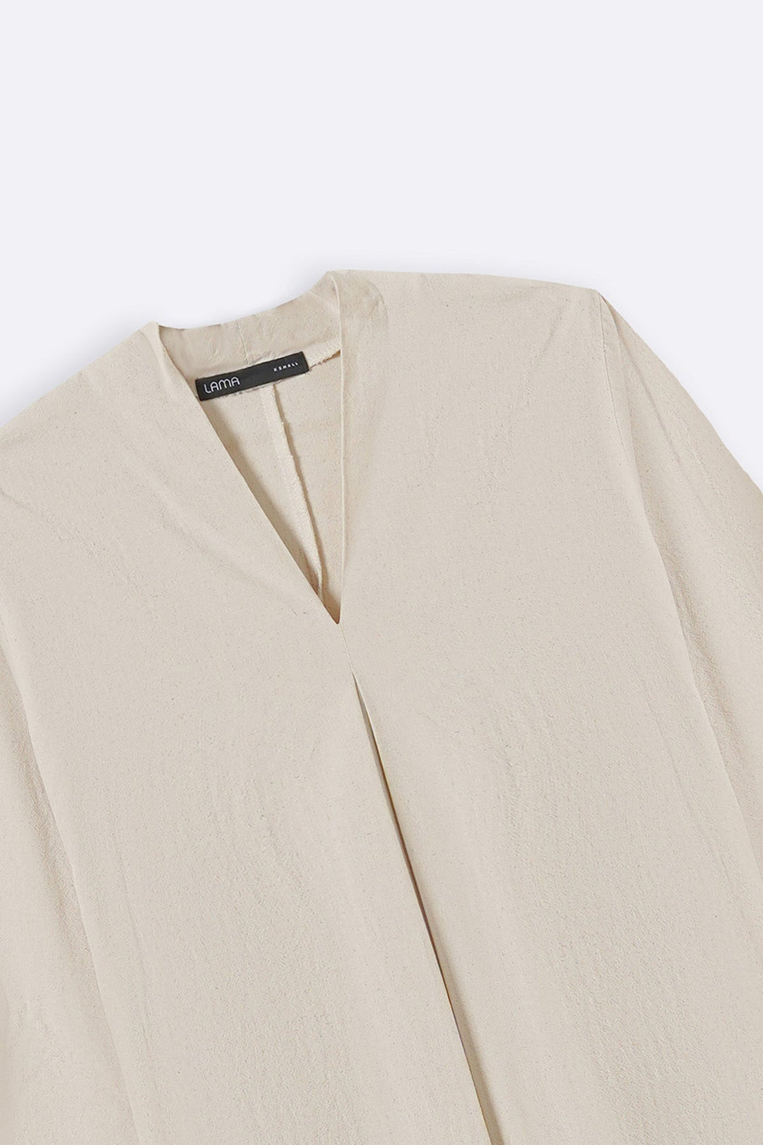 OFF WHITE LINEN MIDI TUNIC