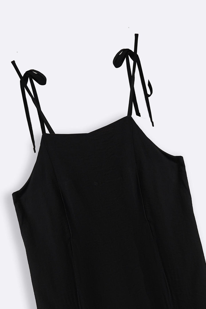 BLACK ANGELINA MAXI DRESS