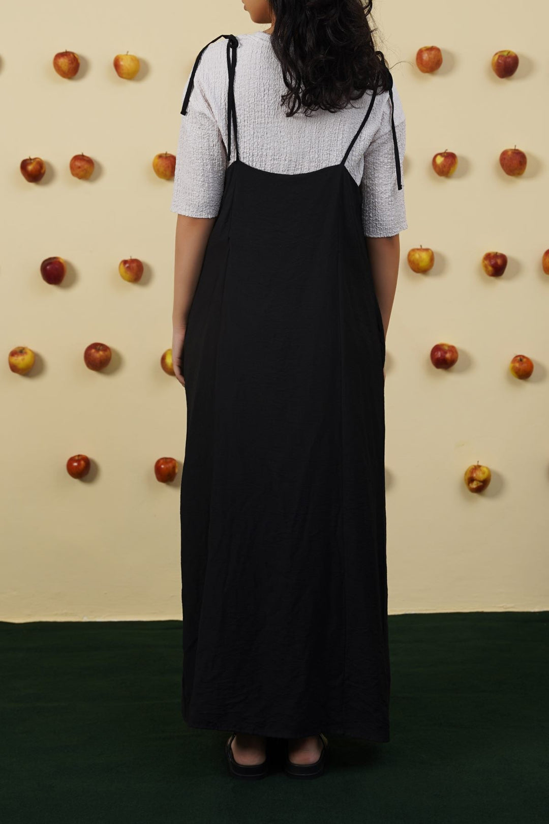 BLACK ANGELINA MAXI DRESS