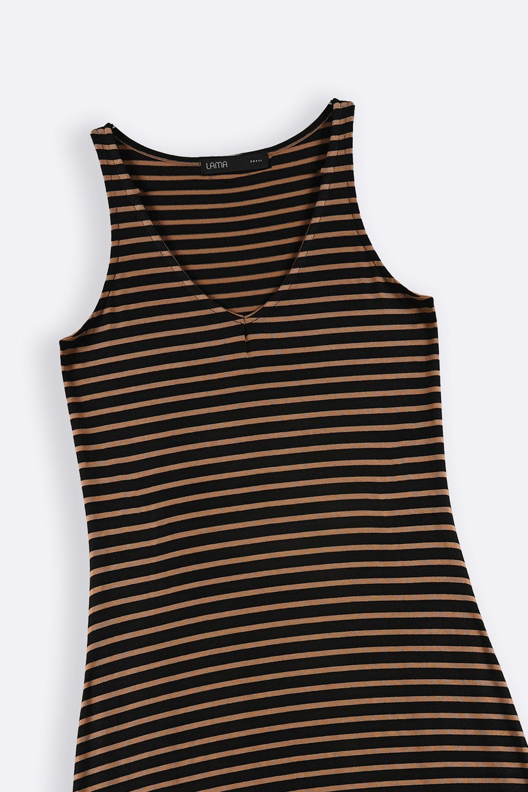 BLACK STRIPED SUMMER DRESS