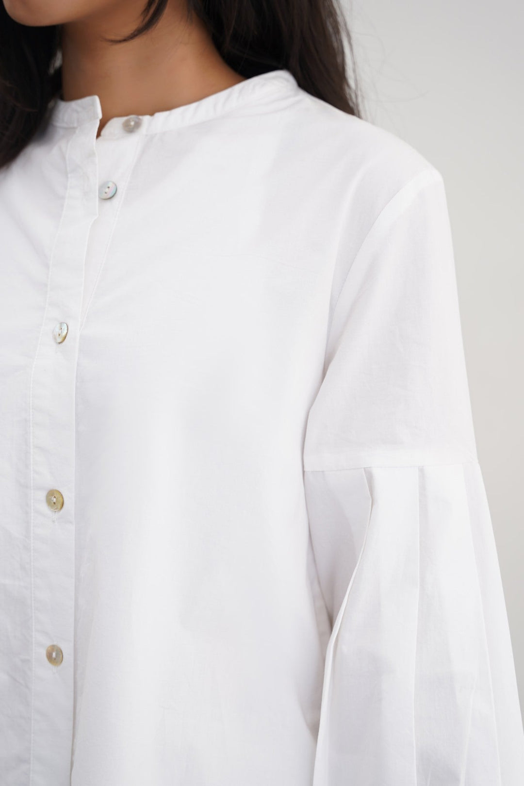 WHITE MINIMALIST TUNIC DRESS