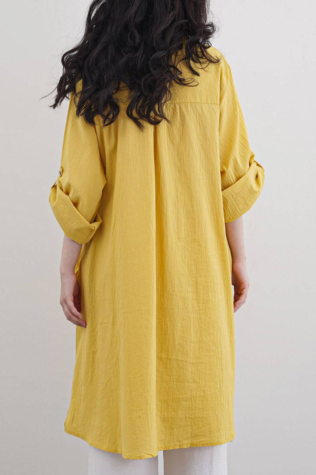 CYBER LIME ORGANIC COTTON TUNIC
