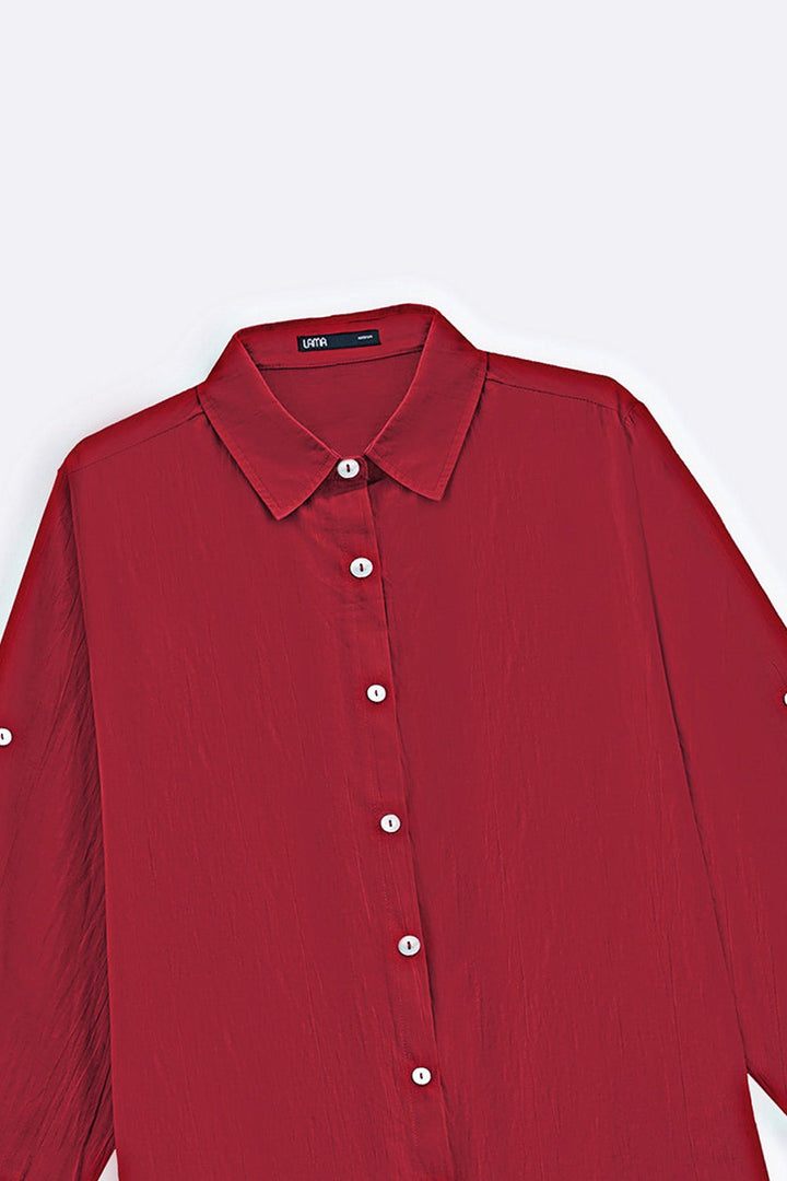 MAROON ORGANIC COTTON TUNIC