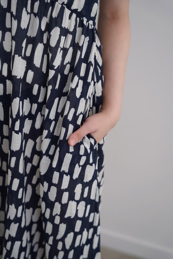 COTTON HALTER DRESS