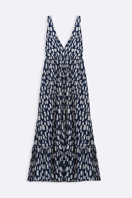COTTON HALTER DRESS