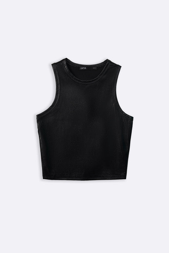 BLACK GLAM TANK TOP