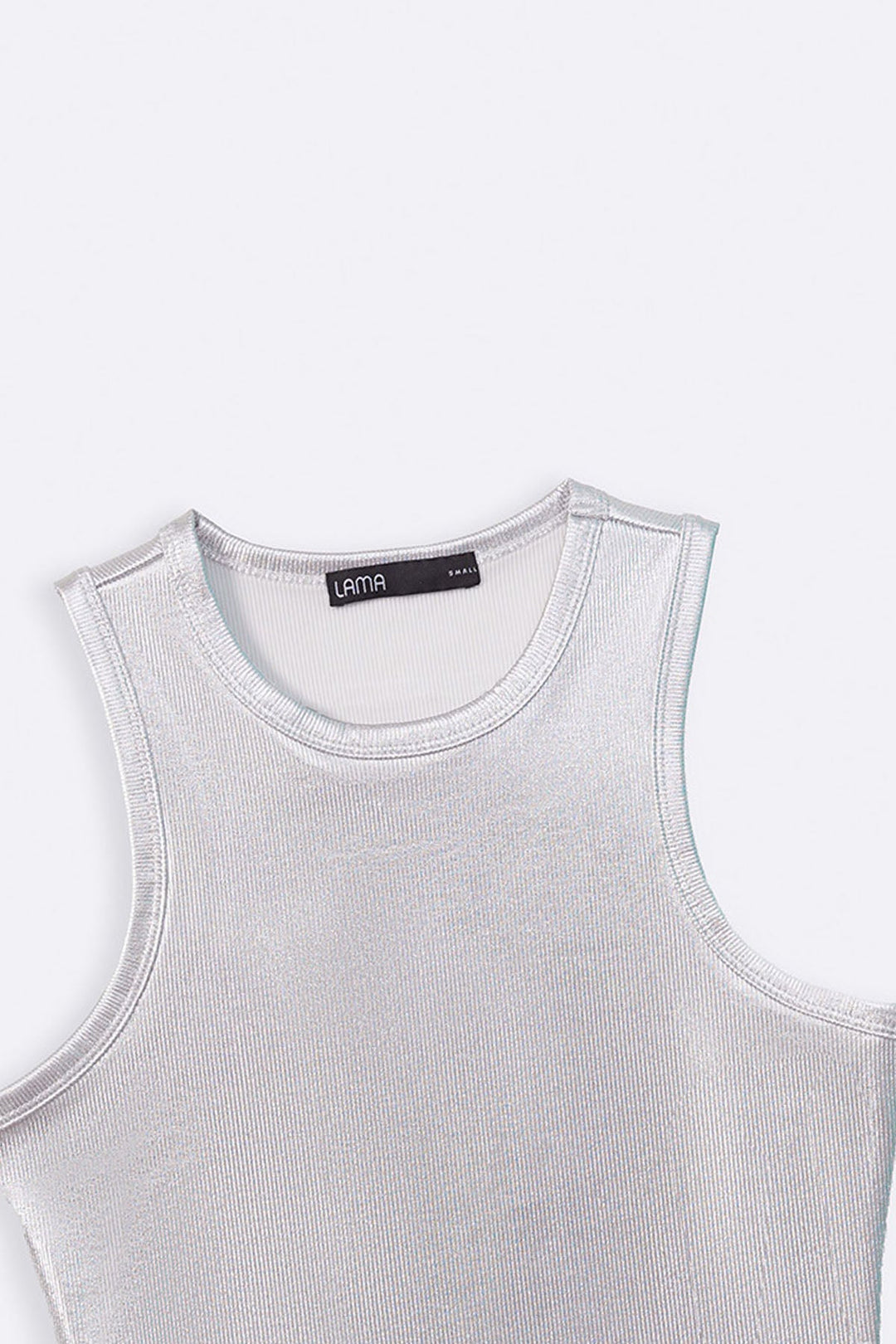 SILVER GLAM TANK TOP