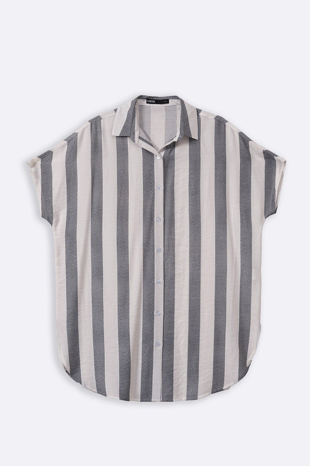BLACK STRIPED HOLIDAY TUNIC