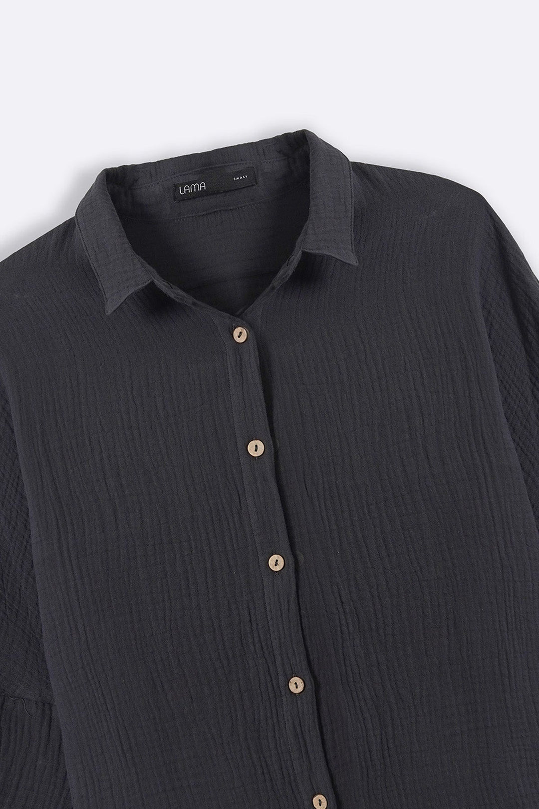 CHARCOAL EVERYDAY MUSLIN SHIRT