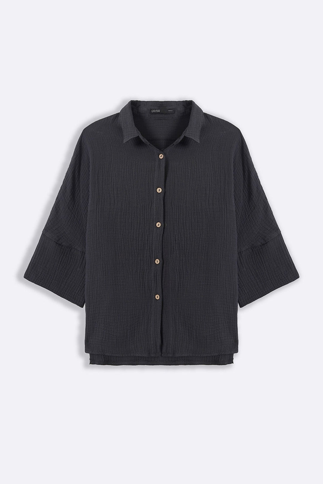 CHARCOAL EVERYDAY MUSLIN SHIRT