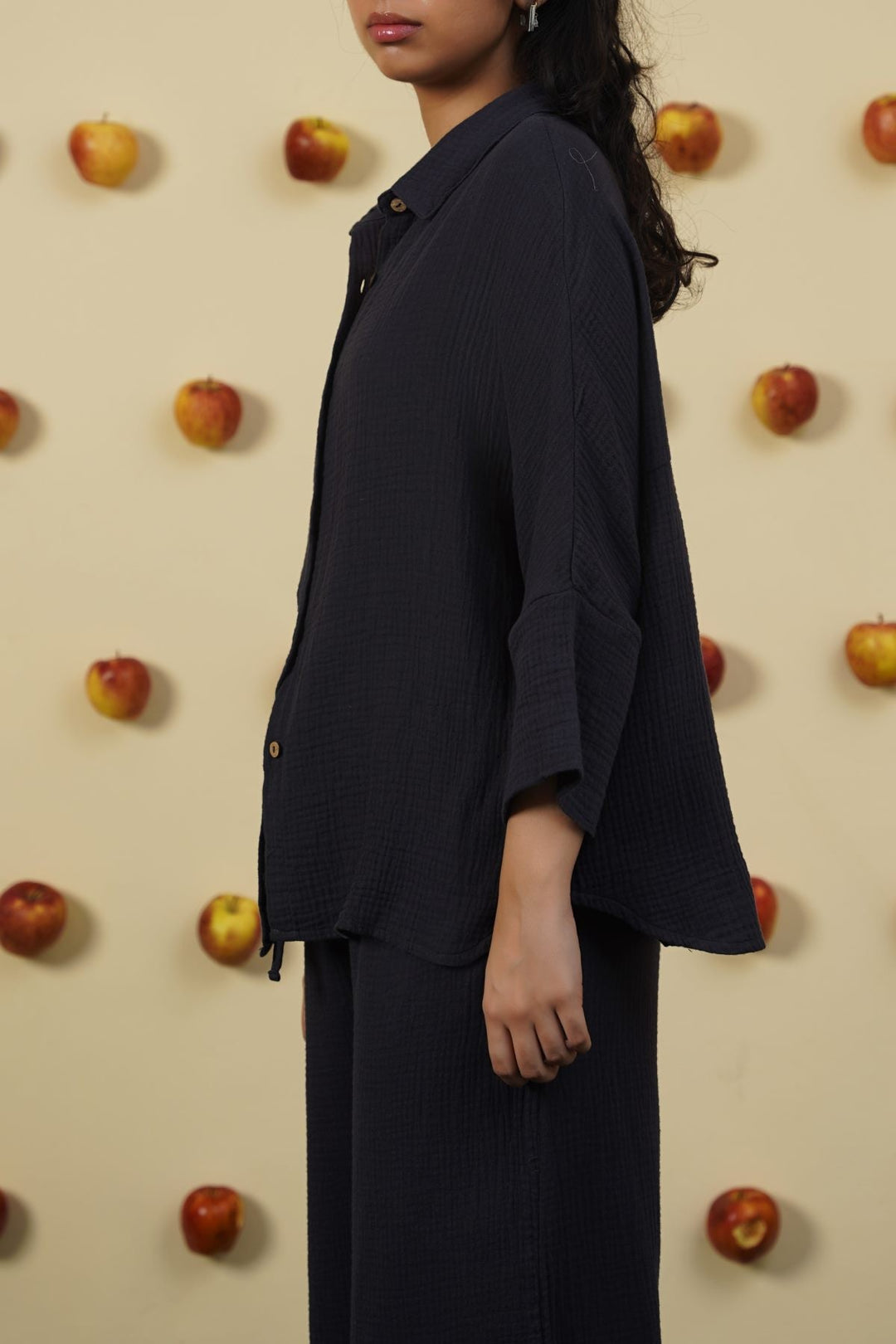 CHARCOAL EVERYDAY MUSLIN SHIRT