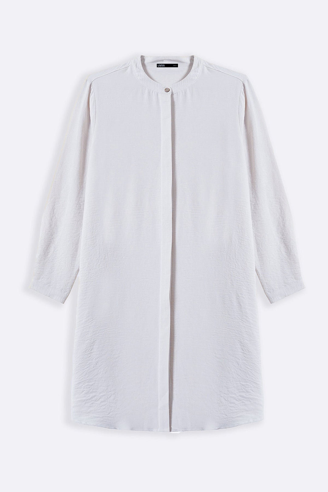 CREAM SLINKY LONG TUNIC