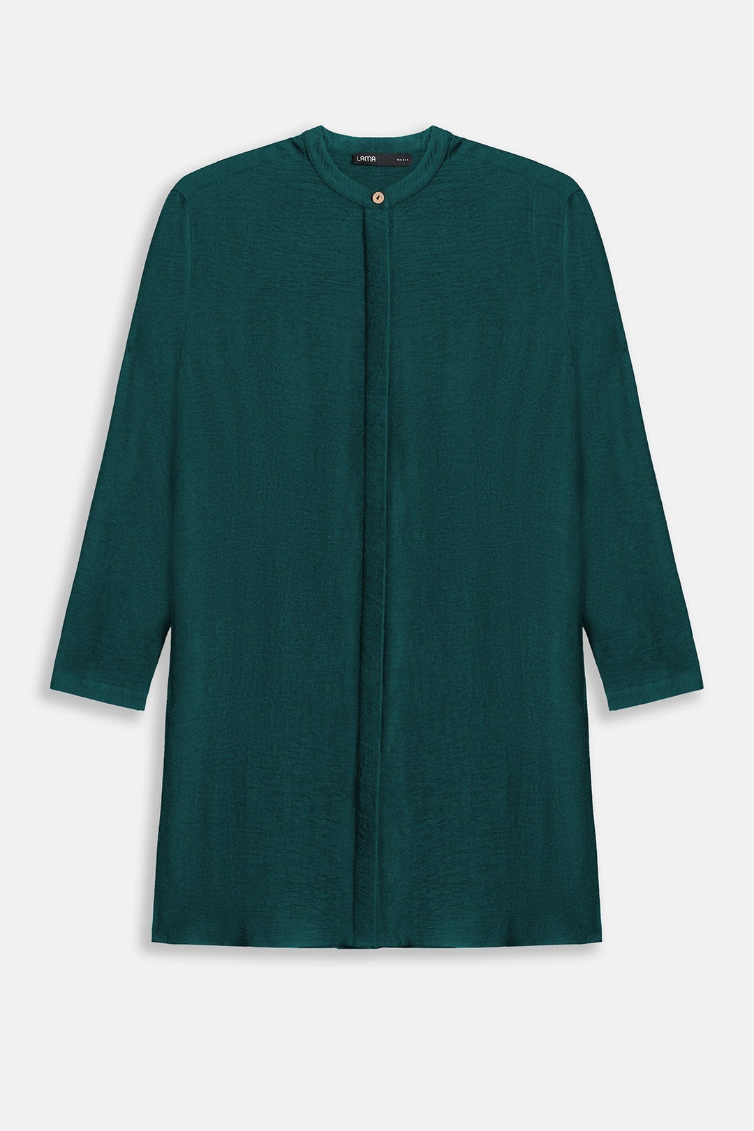 EMERALD GREEN SLINKY LONG TUNIC
