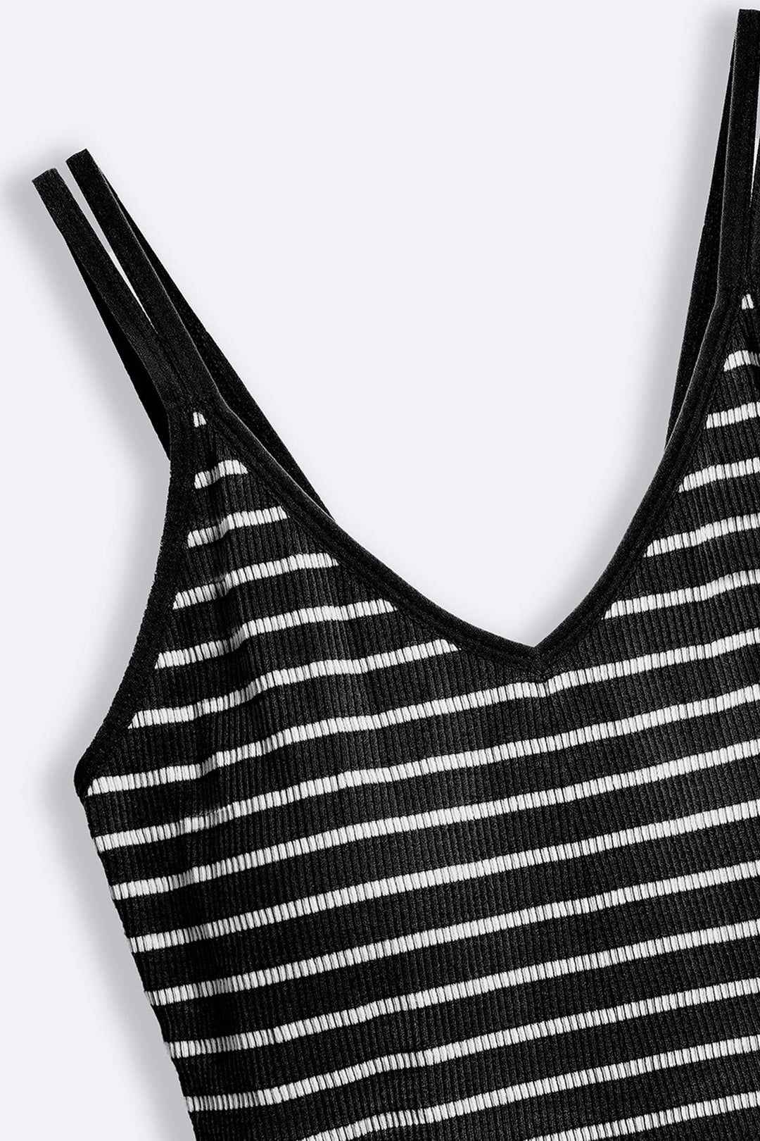 BLACK COMFORT BRA TANK TOP