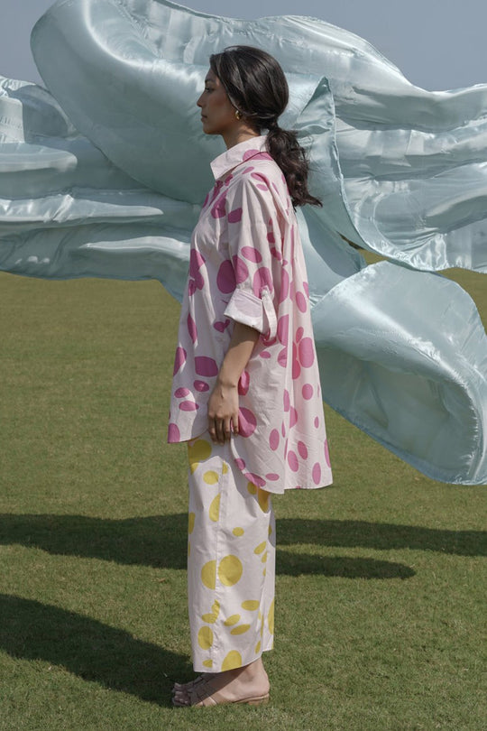 PINK PINK POPLIN SHIRT