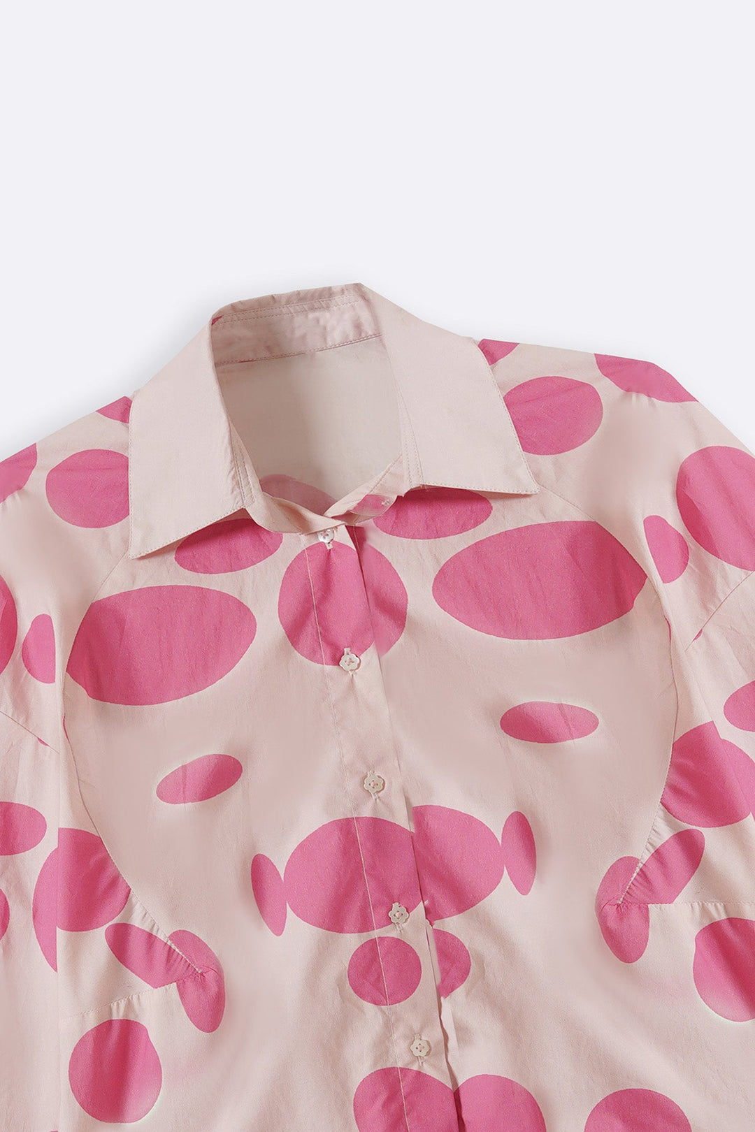 PINK PINK POPLIN SHIRT