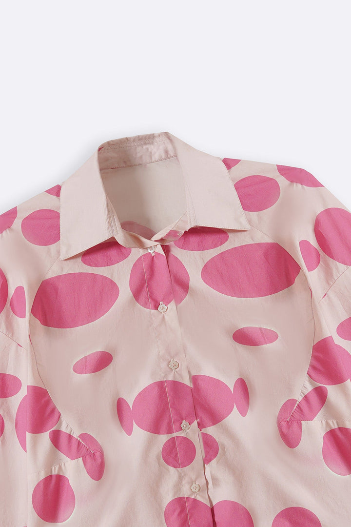 PINK PINK POPLIN SHIRT