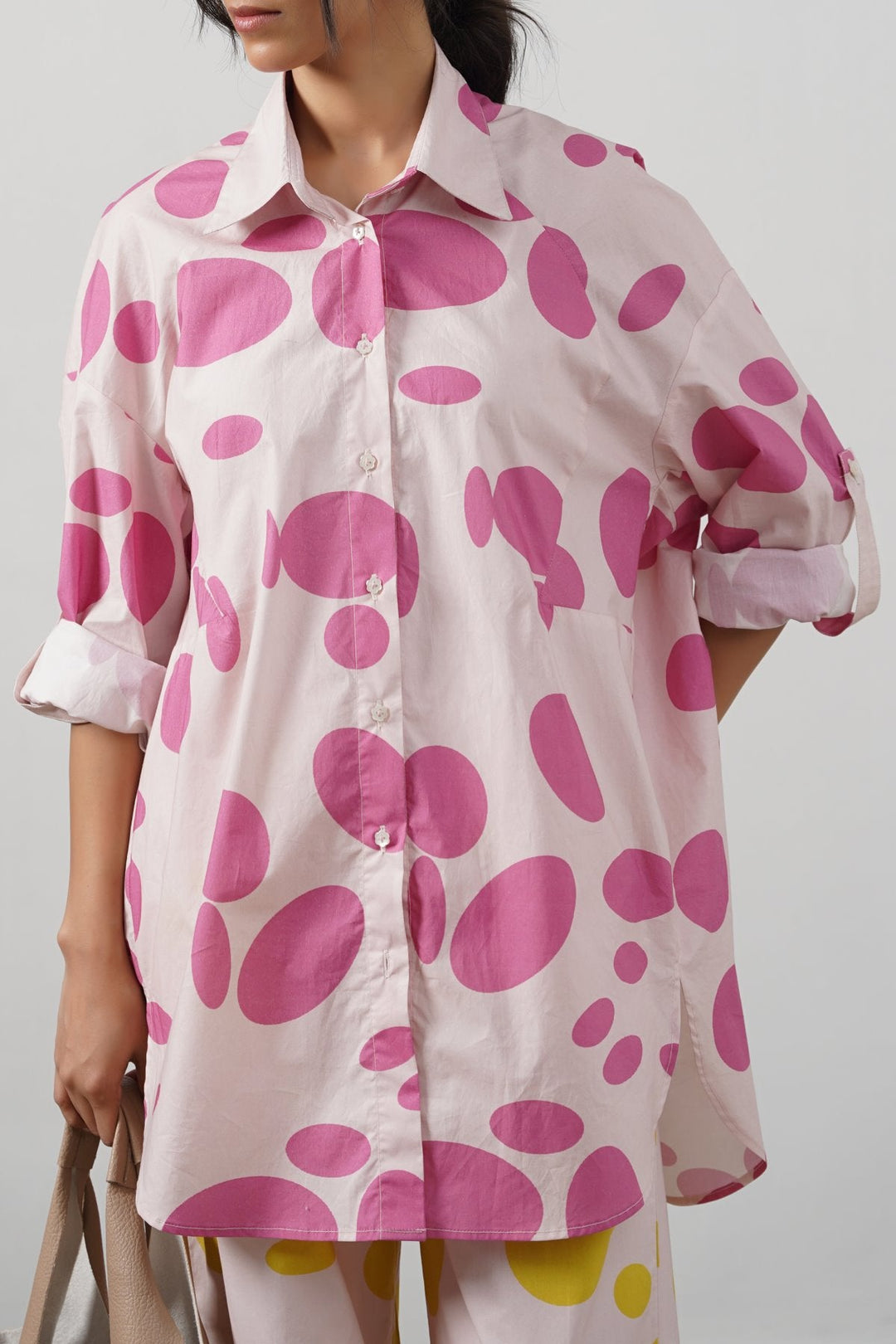 PINK PINK POPLIN SHIRT