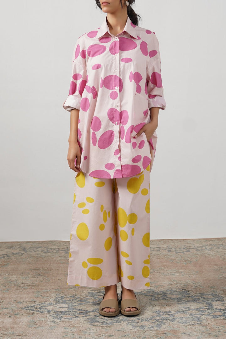 PINK PINK POPLIN SHIRT